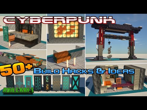 Instantly improve your Cyberpunk Builds in Minecraft!