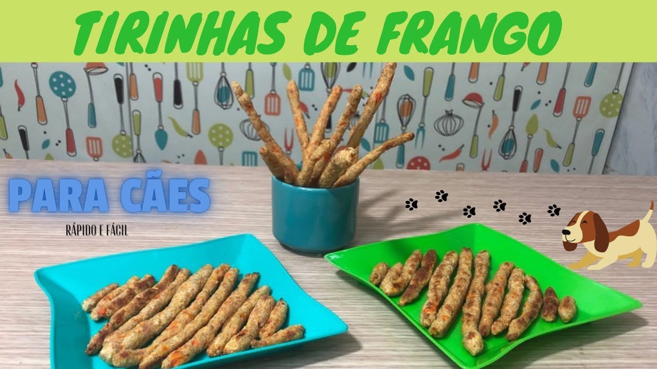 [PASSO A PASSO] Como fazer tirinhas de frango para seu cachorro de forma simples.