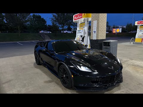 POV C7 ZO6 CORVETTE 2AM DRIVE