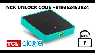 How to Unlock Alcatel Y853VB Osprey Mini 2 EE with NCK Code