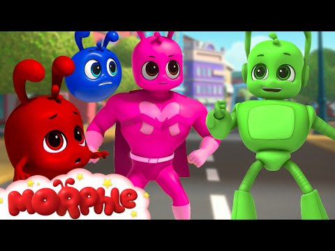 🦸SUPERHERO VS ROBOT 🤖 | Morphing Family👪|  Best Episodes of Morphle TV | Monster Cartoon for Kids