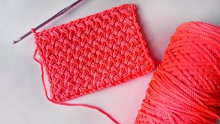 Wow!!! The Pattern that Everyone is Looking for!!! Crochet Weaved Stitch