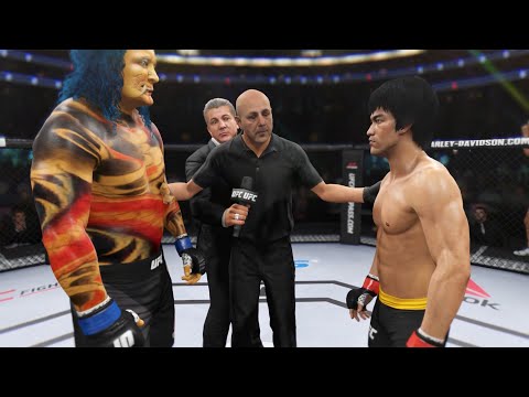 UFC 2 - Bruce Lee vs. Golden Vajrapani - Crazy UFC 👊🤪