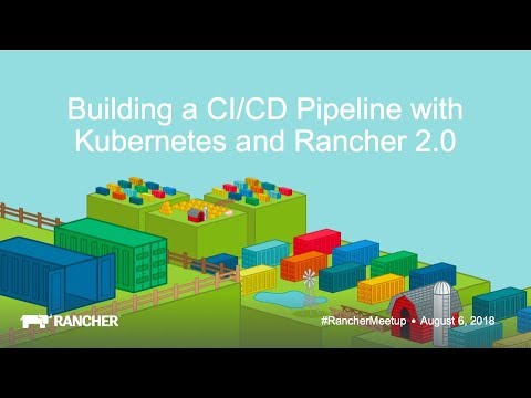 August 2018 Online Meetup: Building a CI/CD Pipeline with Kubernetes and Rancher 2 0