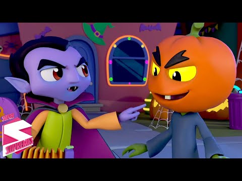 Joyeux Halloween à Vous + Comptines et dessin animé Effrayant En Anglais