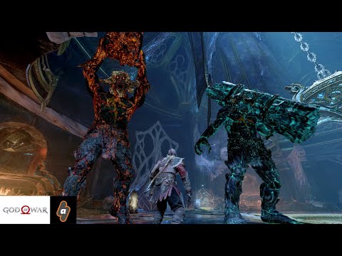 Slow-Mo Breakdown: EASY Way to defeat Grendel of the Frost and Ashes | Give Me God of War Difficulty