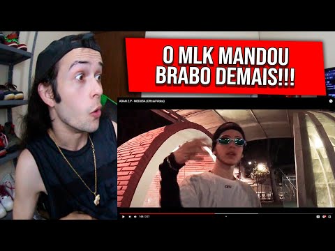 (ACHEI O NOVO SIDOKA 🔥) REAGINDO a ADAN Z.P - MEDUSA - REACT/REAÇÃO