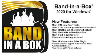 Band-in-a-Box 2020 - Everything you need to know in under 6 minutes!* (plus the 49-PAK!)