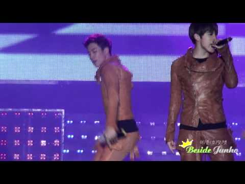 FANCAM 101023 JUNHO Gumi Concert AAA