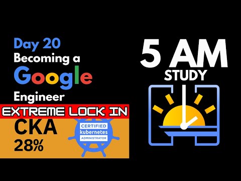CKA in 6 days. Extreme Lock in. | 5 AM Study