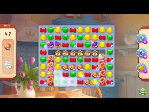 Homescapes Level 11738 No Boosters Gameplay #Bubunka