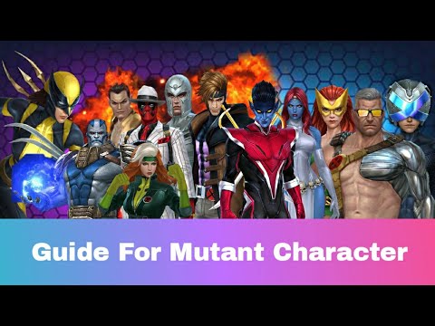 Guide For Mutant Character - Marvel Future Fight