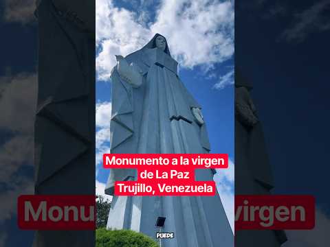 Uno de los monumentos MÁS ALTO de América está en Venezuela 😱🇻🇪 (Virgen de la Paz) #shorts