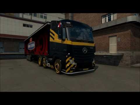 Euro Truck Simulator 2 - Mercedes Benz Actros