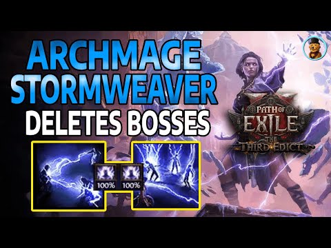 This Build DELETES Bosses | Archmage Stormweaver Build Guide | 0.3 The Third Edict