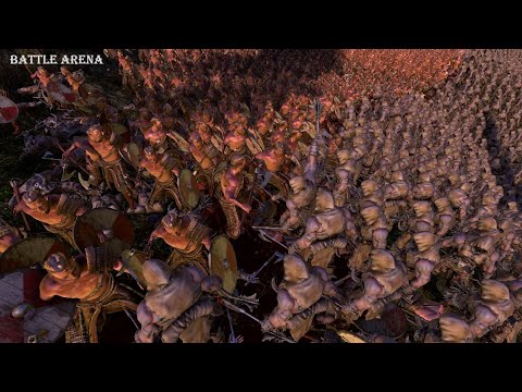 6500 Vikings vs 15000 Wild Mans | Ultimate Epic Battle Simulator | UEBS