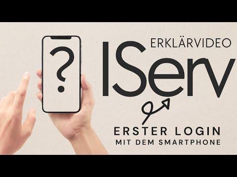Erklärvideo: Bei IServ anmelden mit dem Smartphone