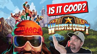 WrestleQuest! A Turn Based Wrestling RPG?! GAMEPLAY DEMO!