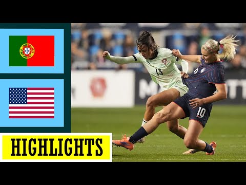 USA vs Portugal Highlights | Women's Football Friendly International 2nd Leg | 10.26.2025