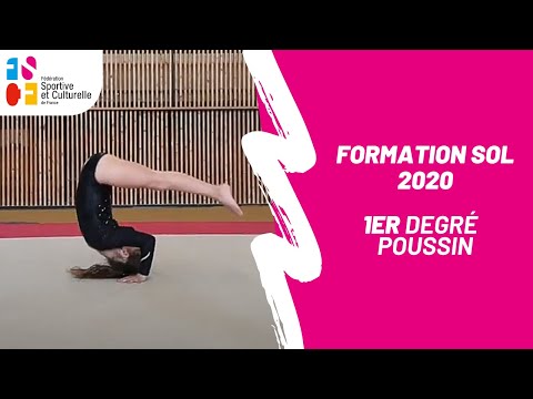 FSCF Gym Féminine - Formation Sol 2020 Poussin - 1er degré