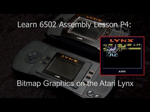 Bitmap Functions on the Atari Lynx - Learn 6502 Lesson P4