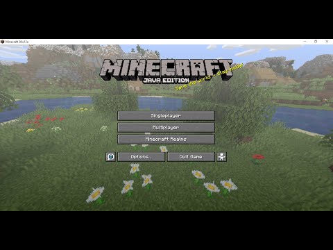 seeing Minecraft 20w12a blind