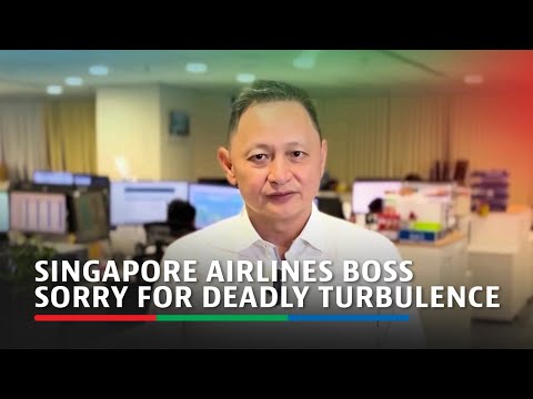 Singapore Airlines CEO offers condolences for passenger death in turbulence