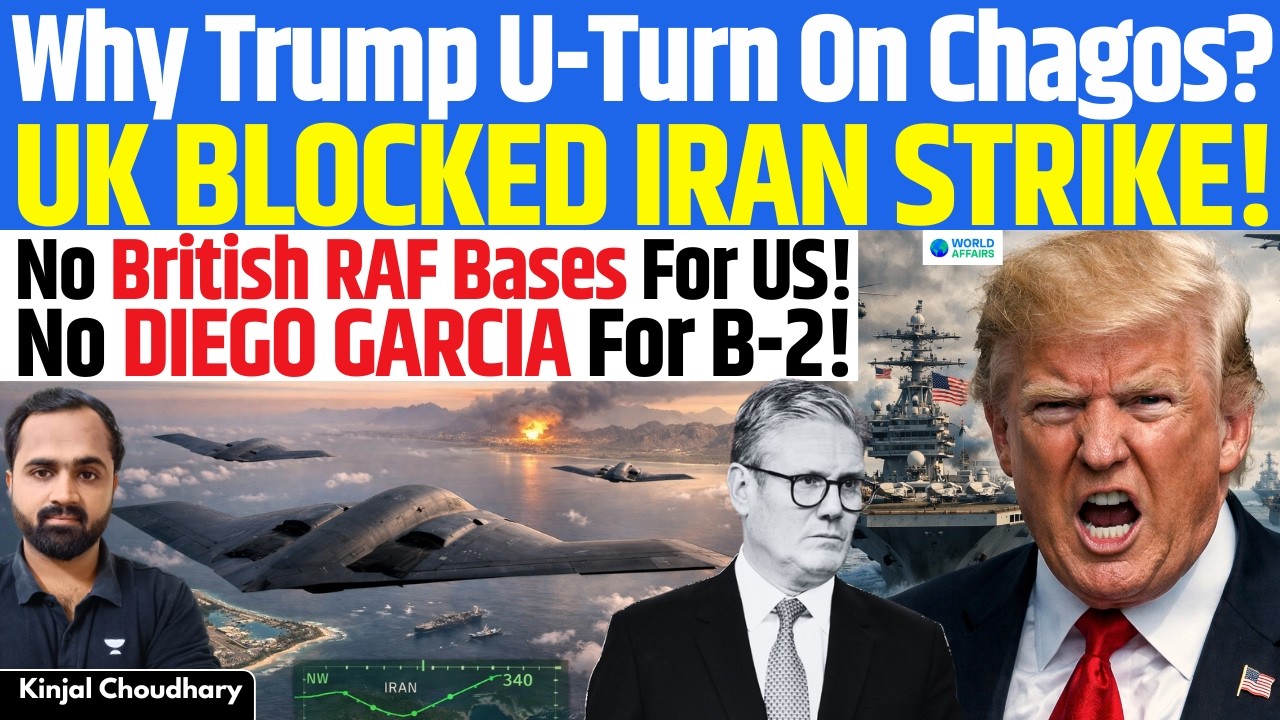 Trump vs UK Over Iran Strike! UK Denies RAF & Diego Garcia Airbases To USA! Kinjal