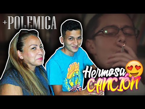 MI MAMÁ REACCIONA A PENSANDO EN TI // CANSERBERO | Juanshow