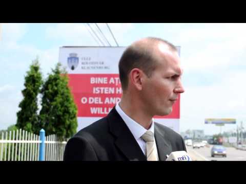 Helységnévtábla avatás Kolozsváron