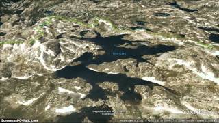 preview picture of video 'The Beaten Path HD - Google Earth Fly Over By Ted H.'