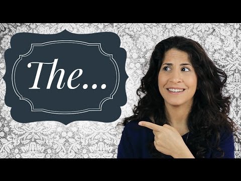 How to say the word 'the' in American English