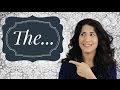 How to say the word 'the' in American English