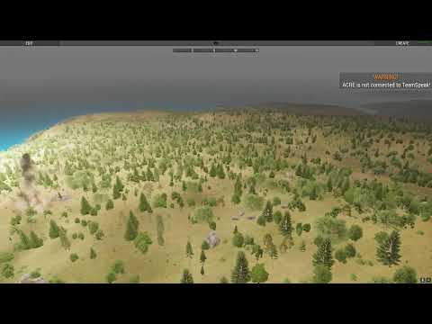 ARMA 3 2S3 SPG Low Angle Nuke Test Dagger Island