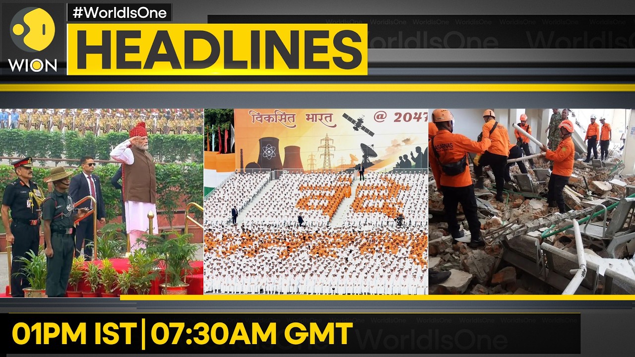 'Vande Mataram' Makes Red Fort Debut | PM Modi's Big Push For Youth | WION Headlines