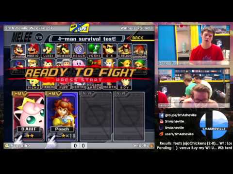 SW59 Winners' R1 - tenbutts (Peach) vs Avagadro (Jigglypuff)