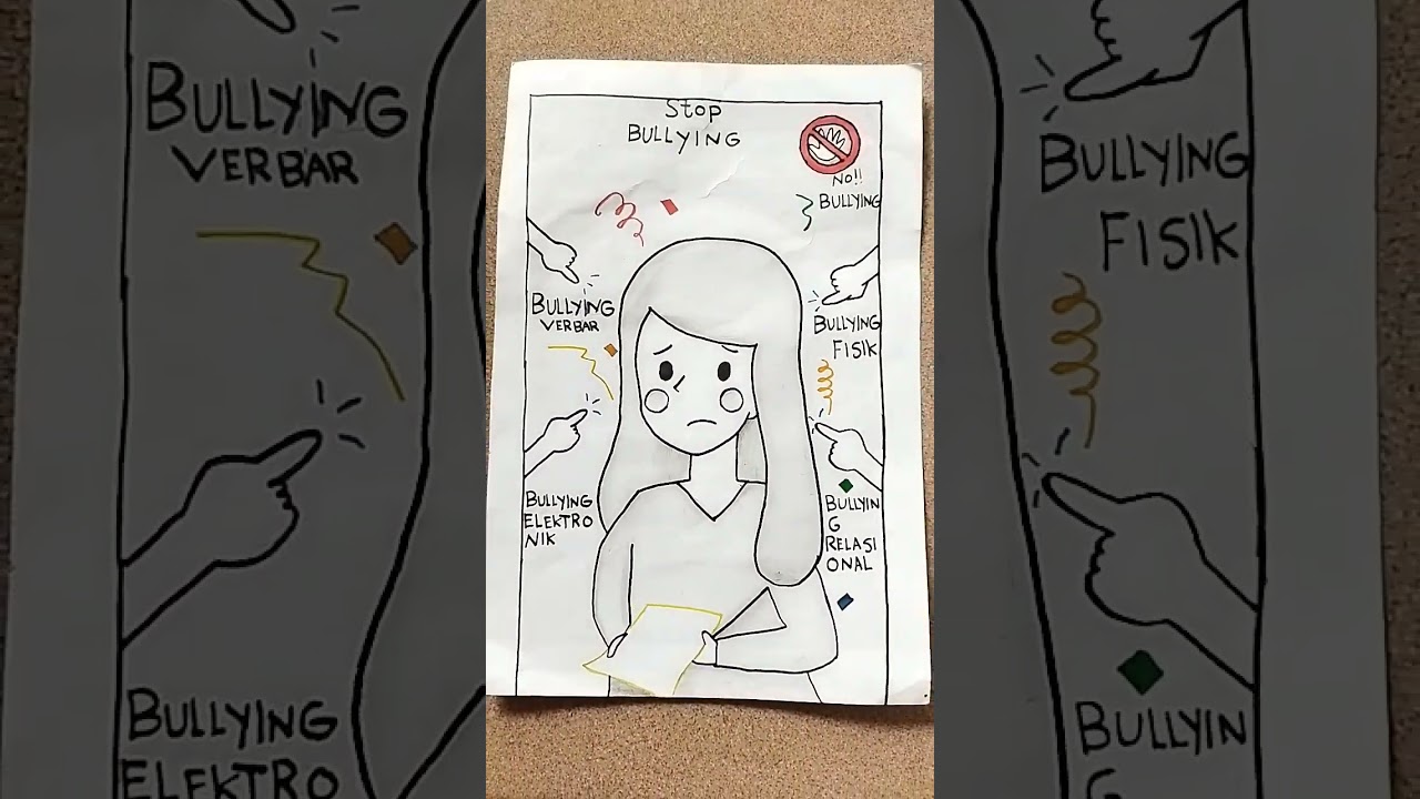 poster stop bullying #gambar #posterdesign #poster #bullying #shorts