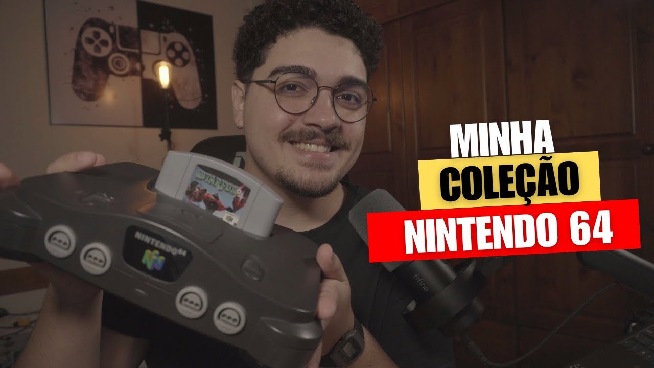 Minha Coleção de Nintendo 64 - Todos os detalhes da minha coleção favorita!