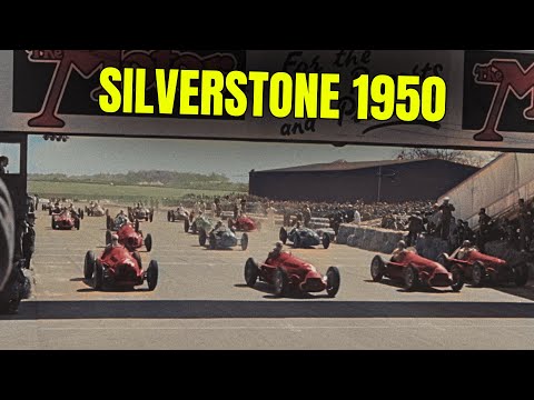 Das erste F1-Rennen 1950 - in Farbe!
