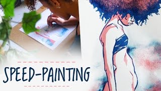Painting People · Speedpainting in Comic Book Sty