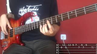 ∆ Alt-J - Tessellate (Bass Cover with TABS!)
