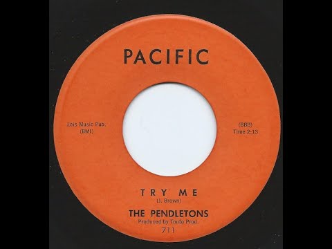 DOO WOP SOUL GROUP COVER version TRY ME by THE PENDLETONS on PACIFIC