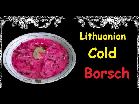Lithuanian Cold Borsch / Book of recipes / Bon Appetit