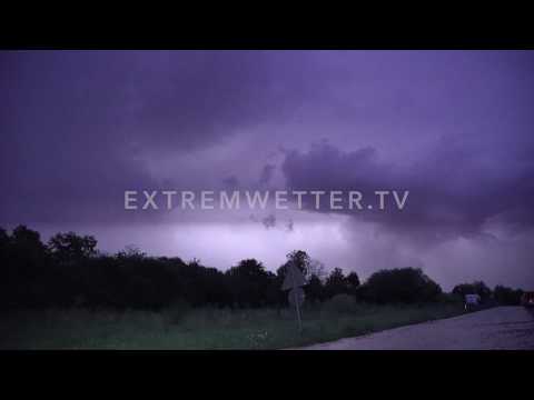 Unwetter bei Pforzheim - 06.08.2019 - EWTV ID 818