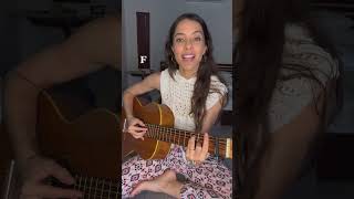Aprende a tocar #BañoDeLuna conmigo 🤍 #Music #Shorts