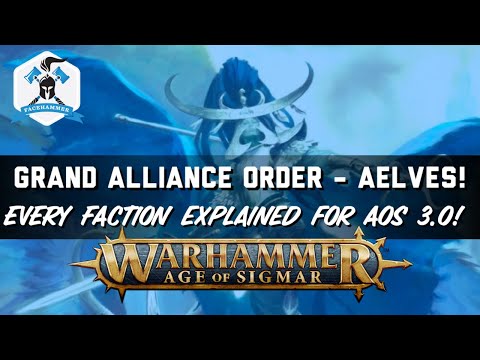EVERY ORDER AELF FACTION EXPLAINED FOR AOS 3.0 - GUIDE FOR NEW PLAYERS 2021