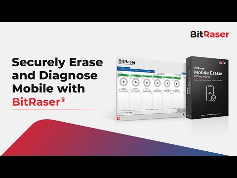 BitRaser Mobile Eraser & Diagnostics Overview