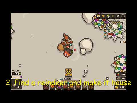 Useful Guide For Unlocking Reindeer in Taming.io