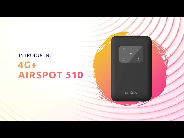 Strong 4GMIFI150C Hotspot Portátil 4G LTE 150Mbit/s video