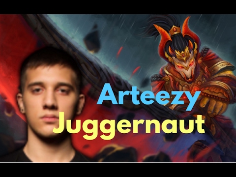 Arteezy Juggernaut Sad Game Sad Life Baby Rage 9k MMR Dota 2